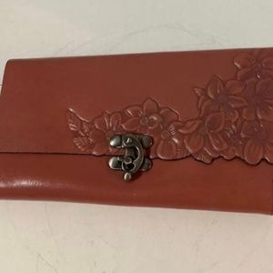 Patricia Nash Terresa Leather Wallet | Color: Red